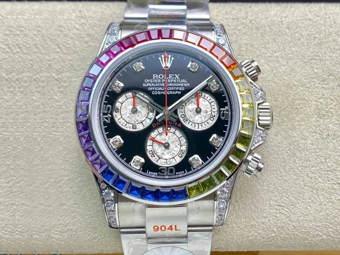 Rolex Daytona Cosmograph 116599 RBOW JH Factory Stainless Steel Strap
