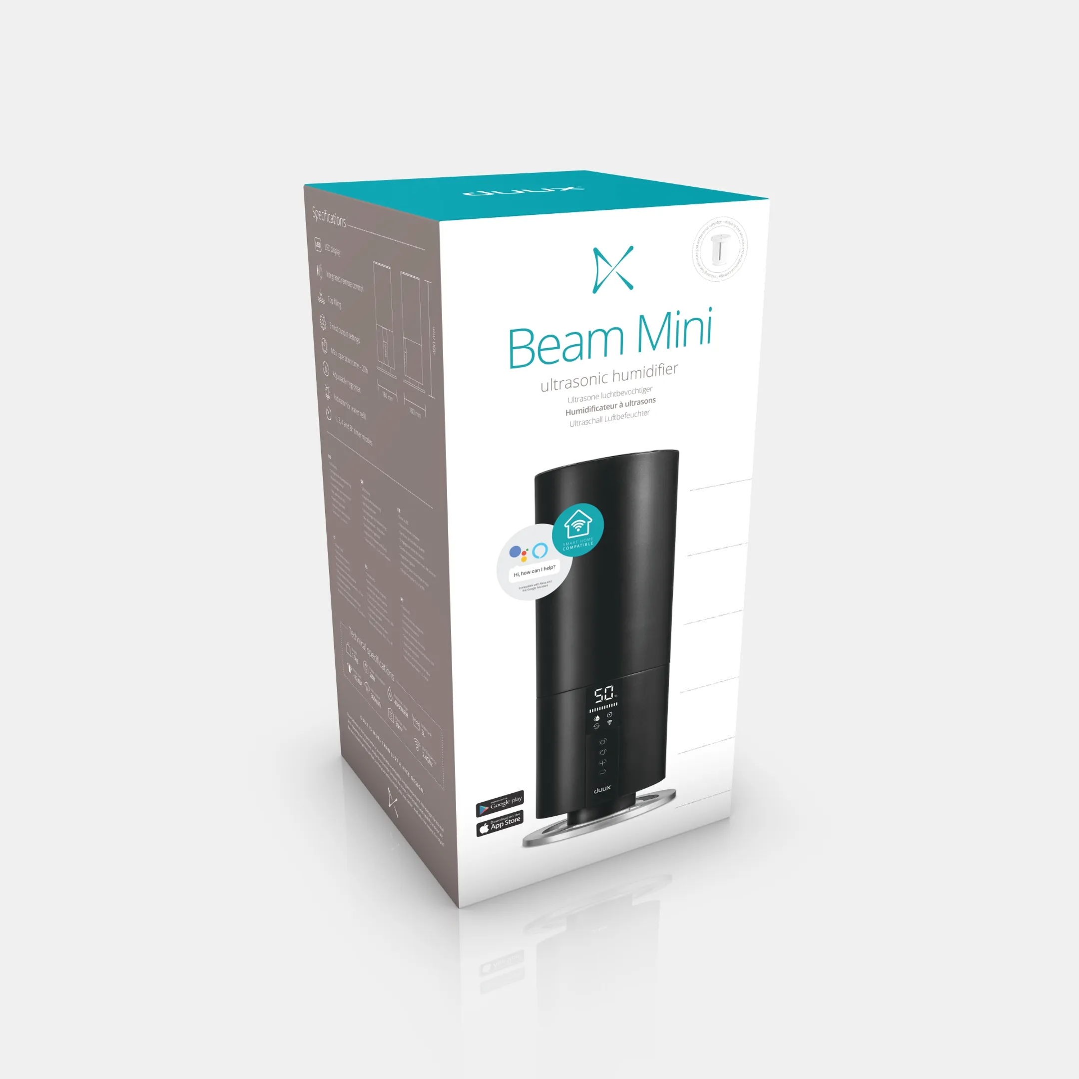 DUUX Luchtbevochtiger Beam Mini Black