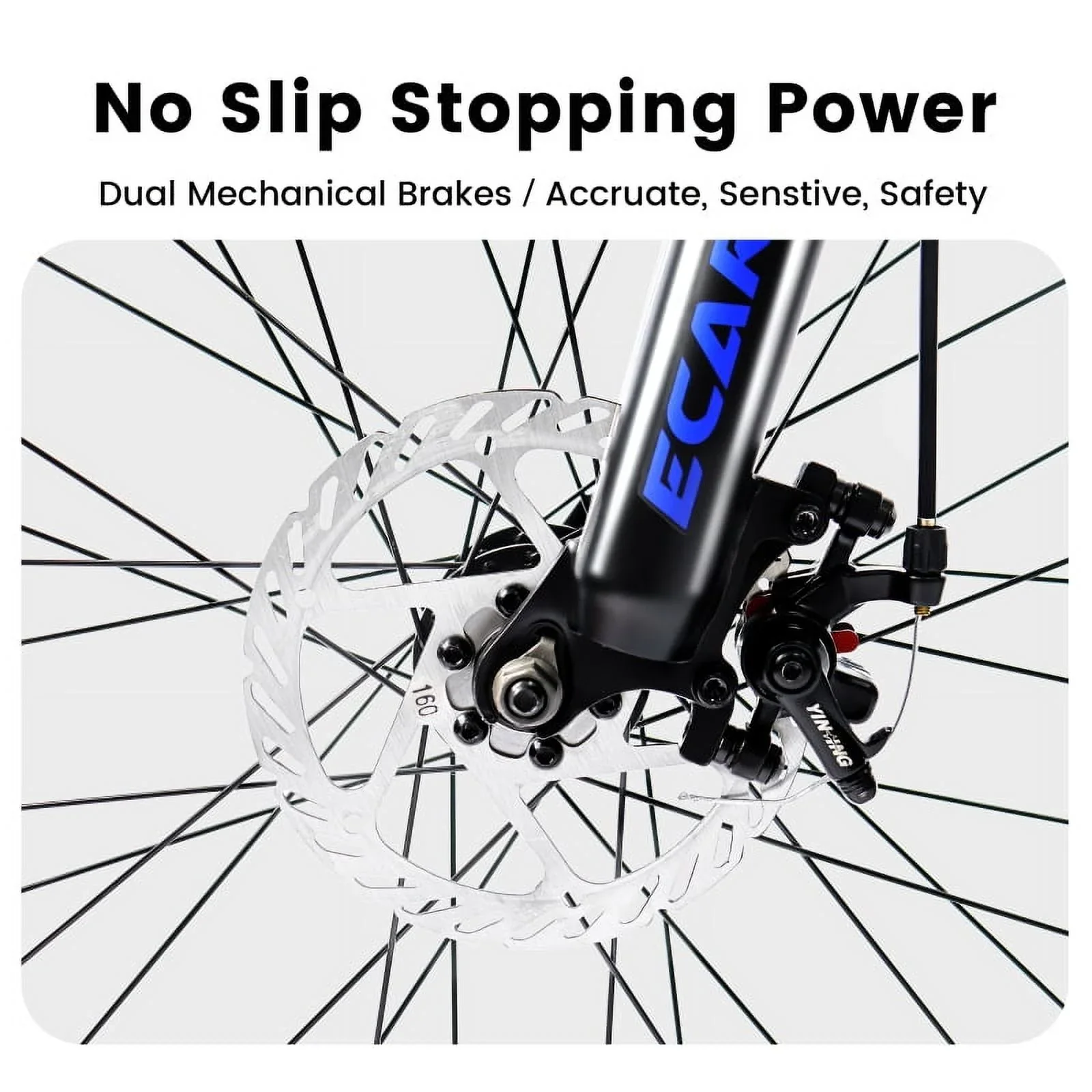 24 Unisex MTB, 21-Speed, Dual Suspension, Disc Brakes, Carbon-Steel Durability, 250 lb Rating, Quick-Adjust Tool Kit, Fits Heights 4'9-5'4
