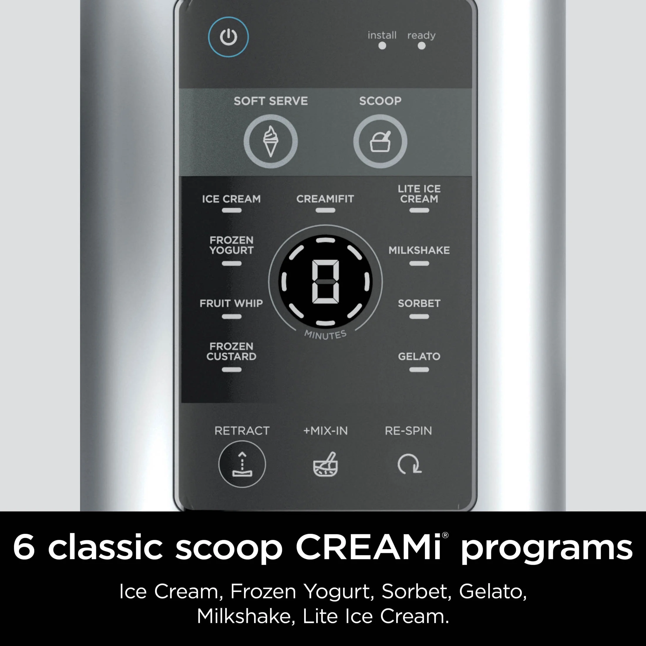 Ninja Swirl? by Creami? Soft Serve and Ice Cream Maker, 13 One - Touch Programs, NC701