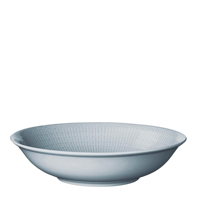 Swedish Grace dyp tallerken 19 cm is/grå