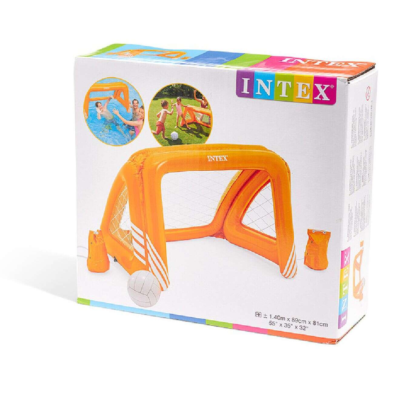 Cage de waterpolo gonflable INTEX