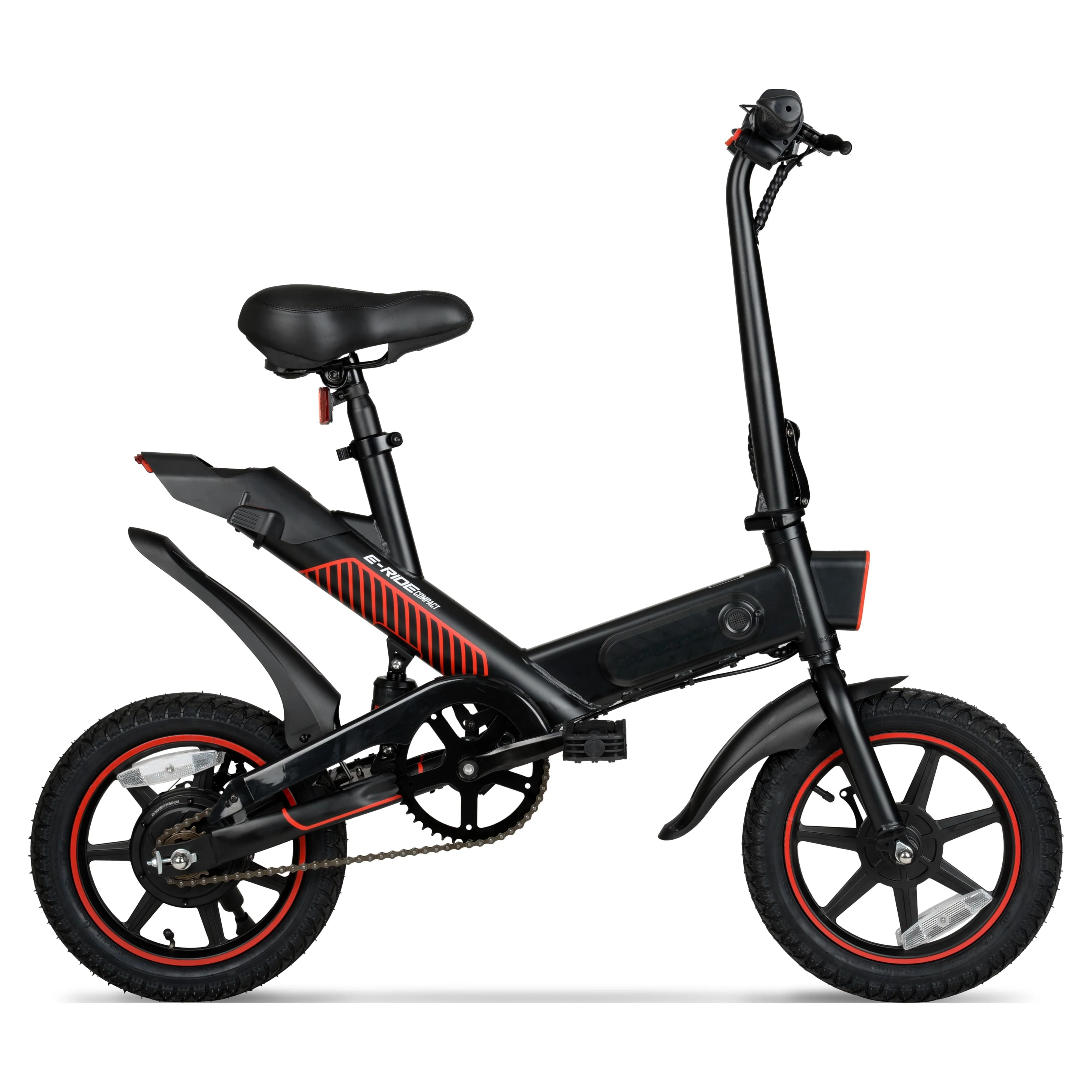 14" 36V Foldable Compact Electric Bike w/Throttle, 350W Motor, Recommended Age: 14+ Image 4