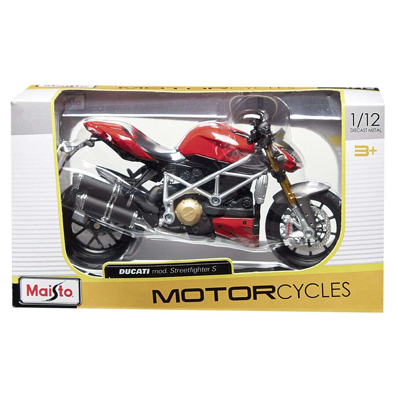 Jouet moto métal et plastique