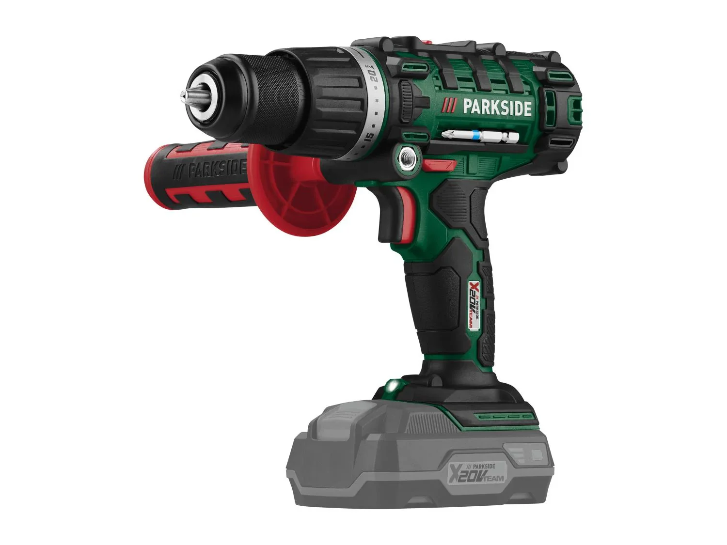 PARKSIDE Perceuse-visseuse  percussion sans fil PSBSA 20-Li C3, 45 Nm, 20 V