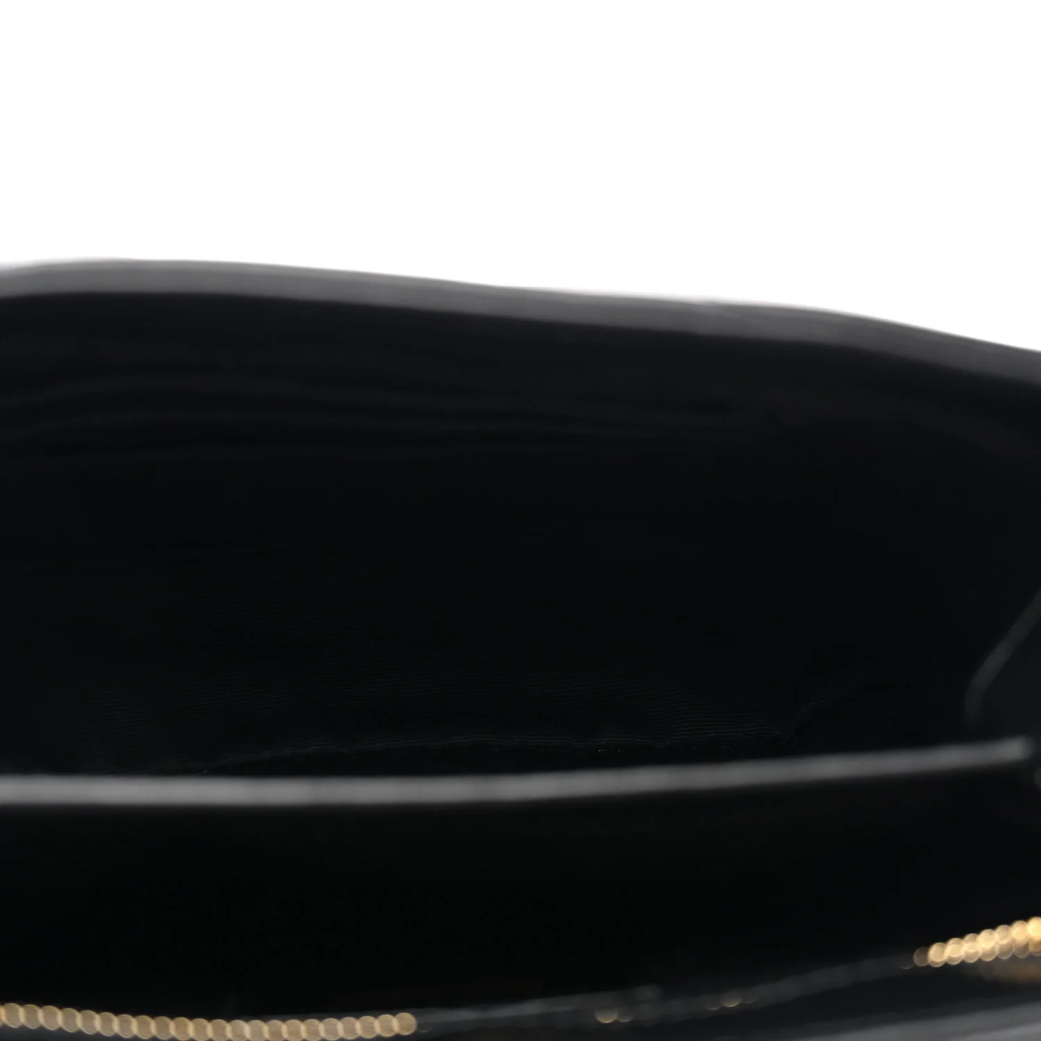 Calfskin Y Quilted Monogram Toy Loulou Crossbody Bag Black