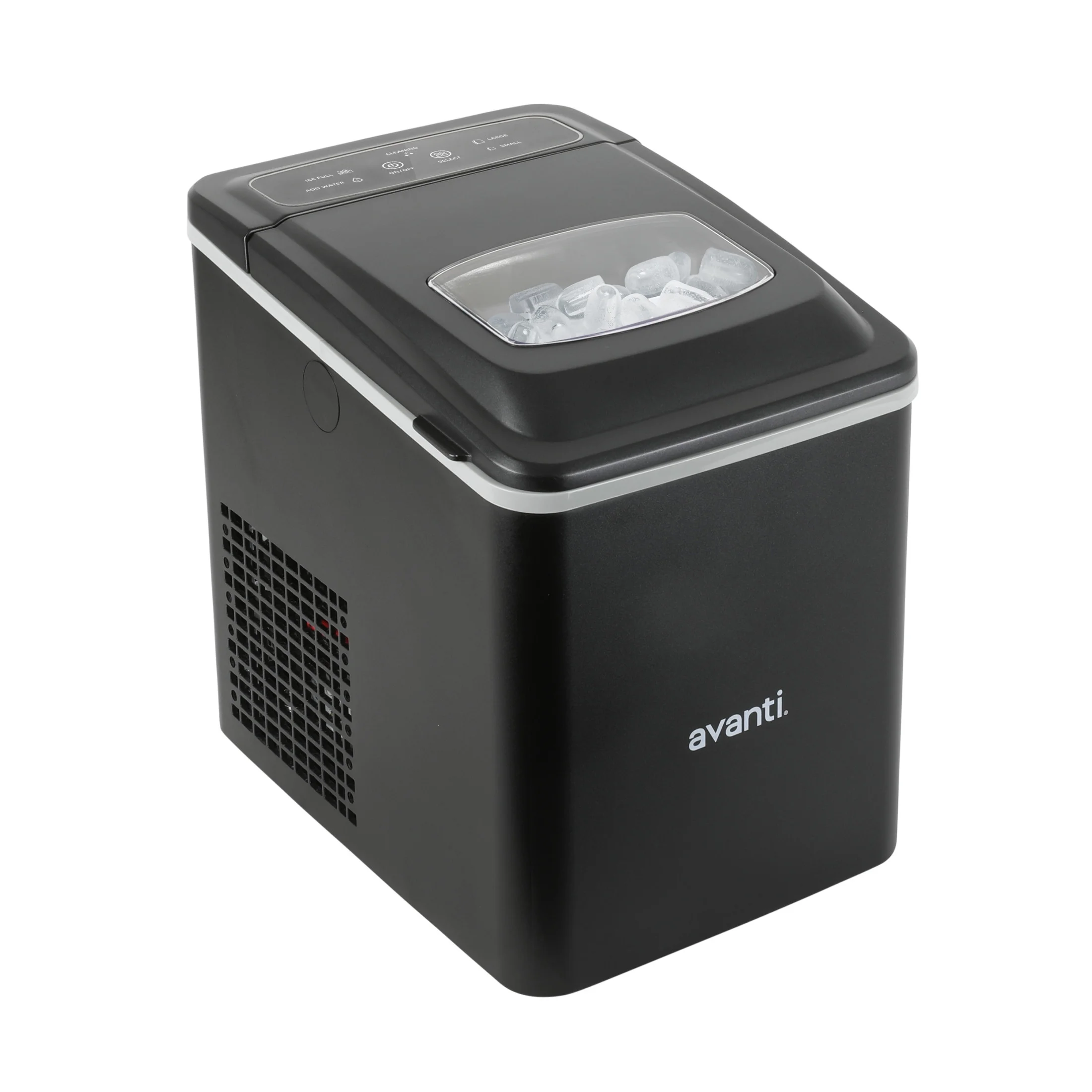 Avanti Mighty Ice 26 lb. Countertop Bullet Ice Maker, in Black (AVIM2625BK)