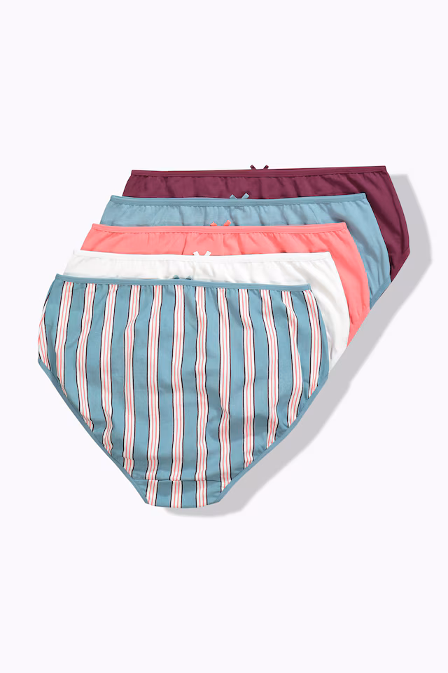 5 Pack of Panties- Striped
