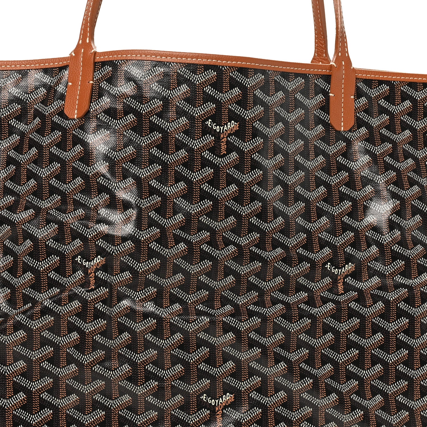 Goyardine Saint Louis GM Black Gold