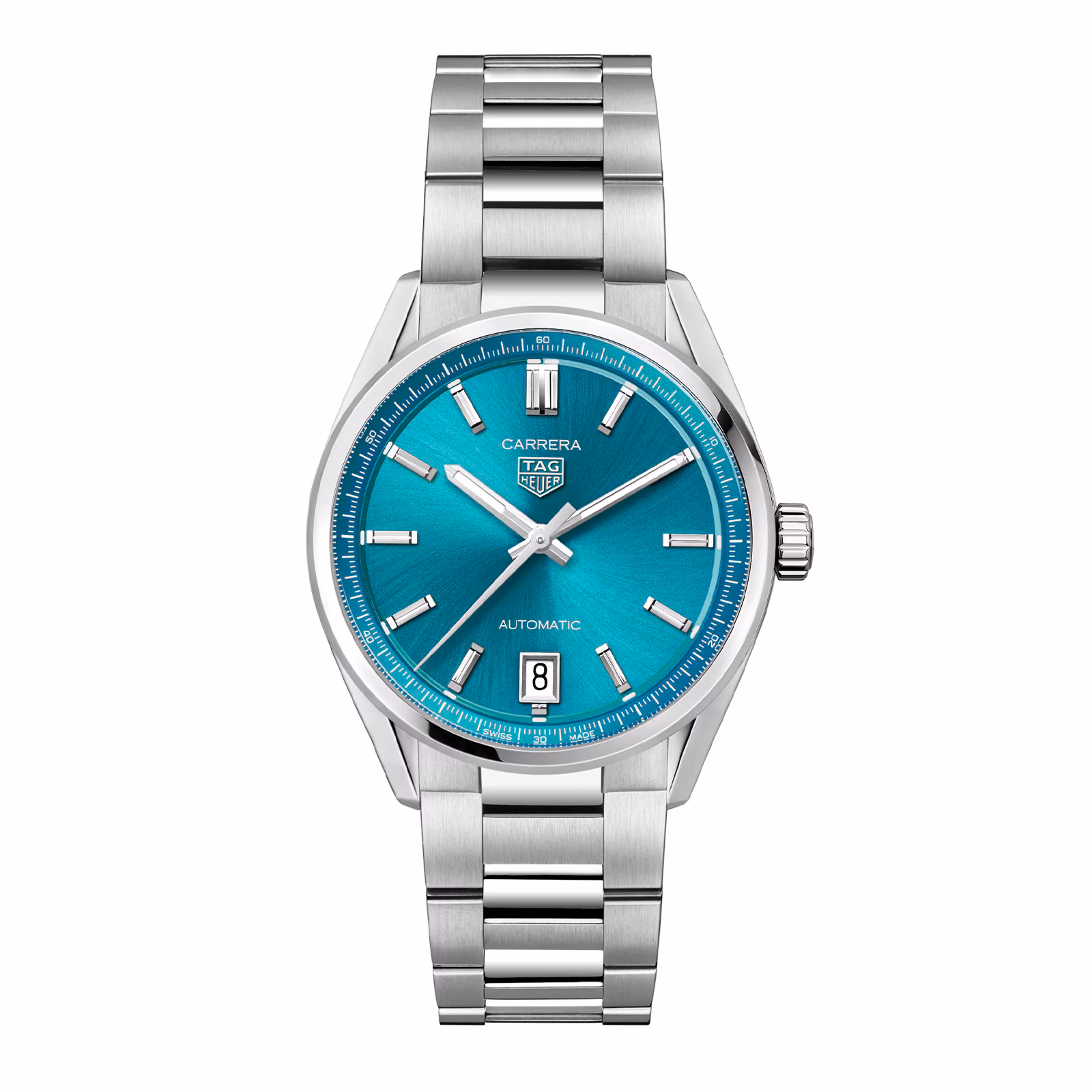 【Super Clone】TAG Heuer Carrera Date 36mm Unisex Watch Turquoise WBN2316.BA0001