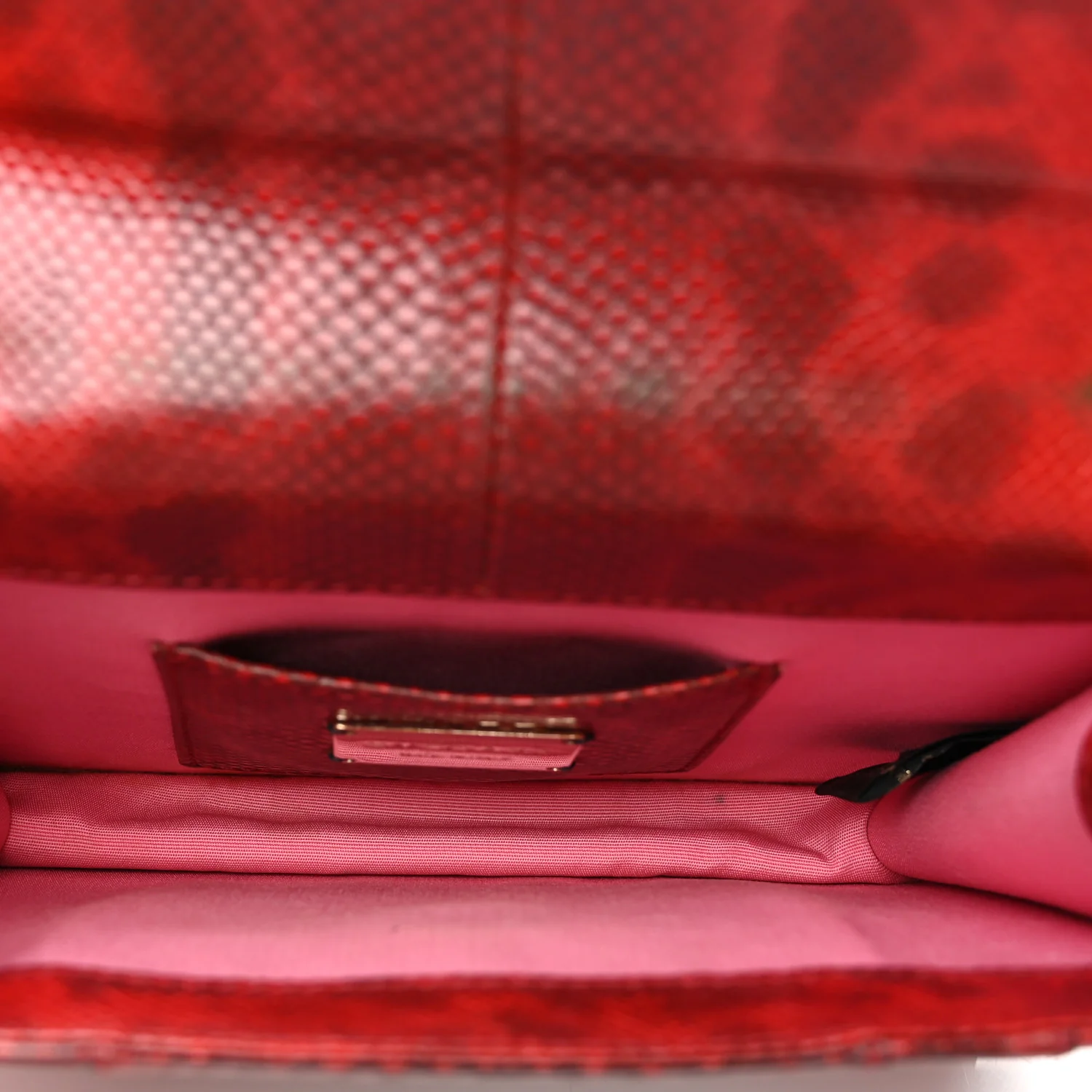 Karung Serpenti Forever Crossbody Red