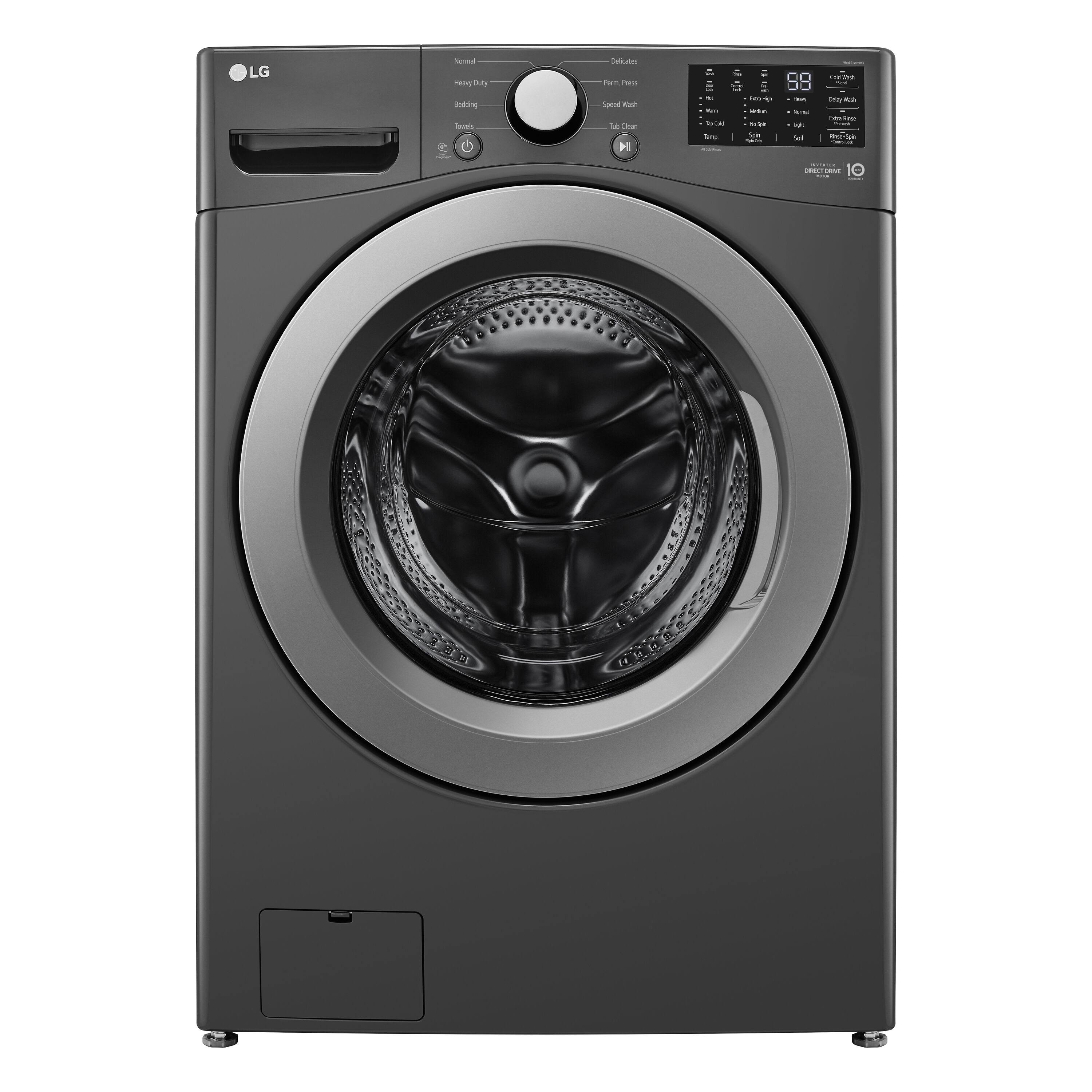 LG WM3470CM: 5.0 Cu. ft. Mega Capacity Front Load Washer