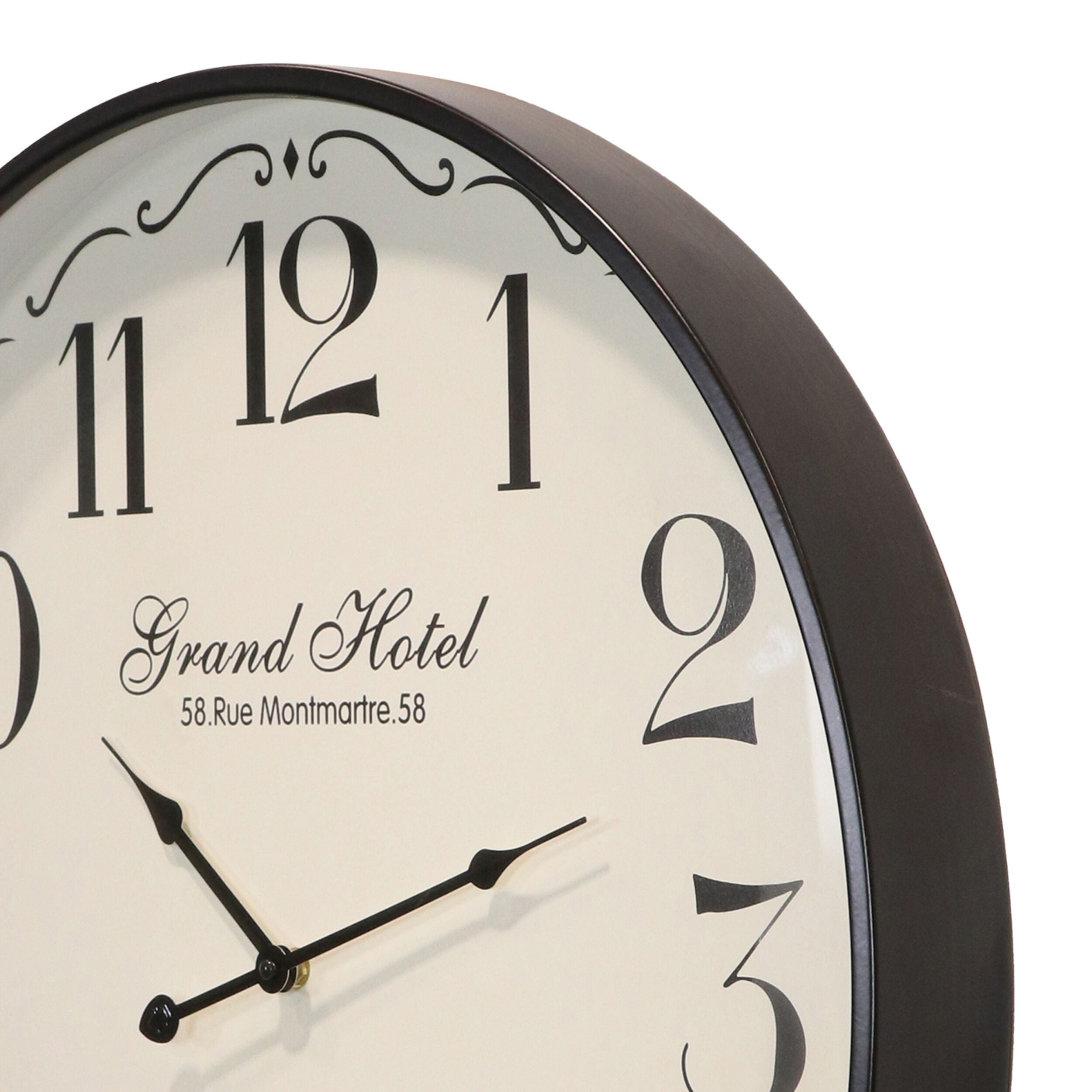 Grand Hotel Paris Wall Clock 60cm
