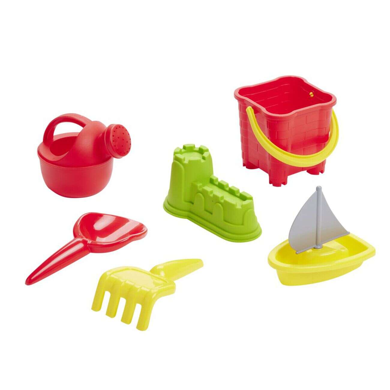 Table d'activité enfant sable et eau 6 accessoires 45x45xH54cm