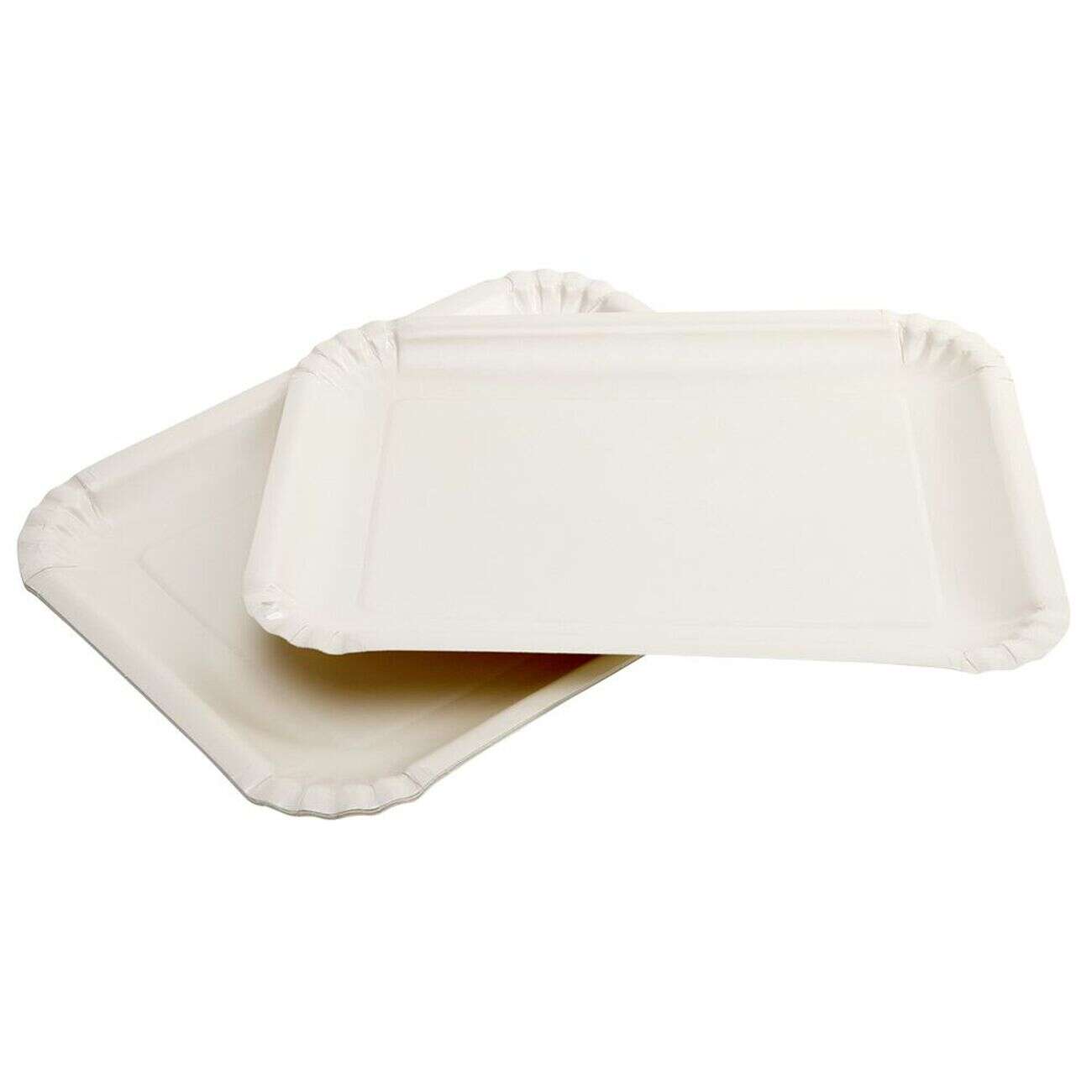 Plateau rectangulaire en carton x5