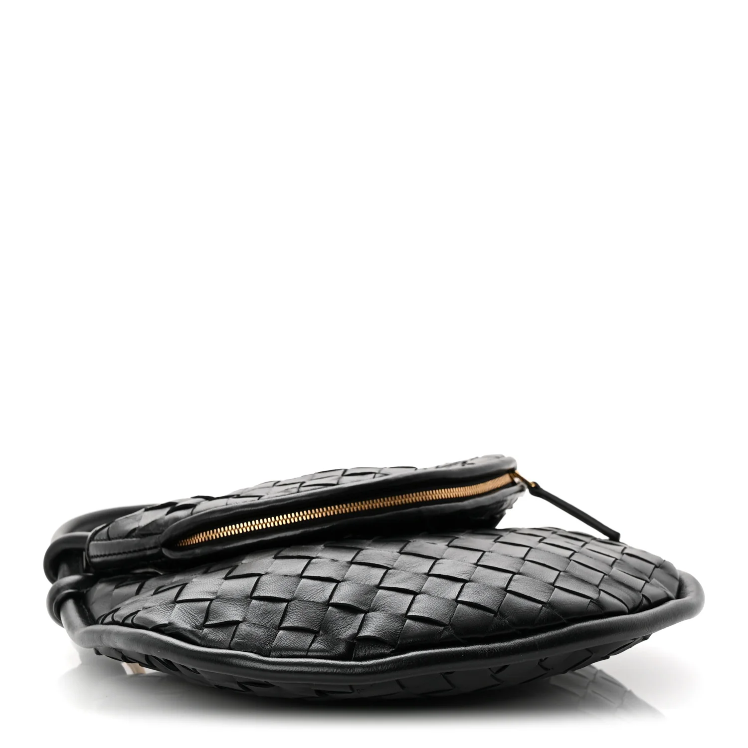 Nappa Intrecciato Small Gemelli Black