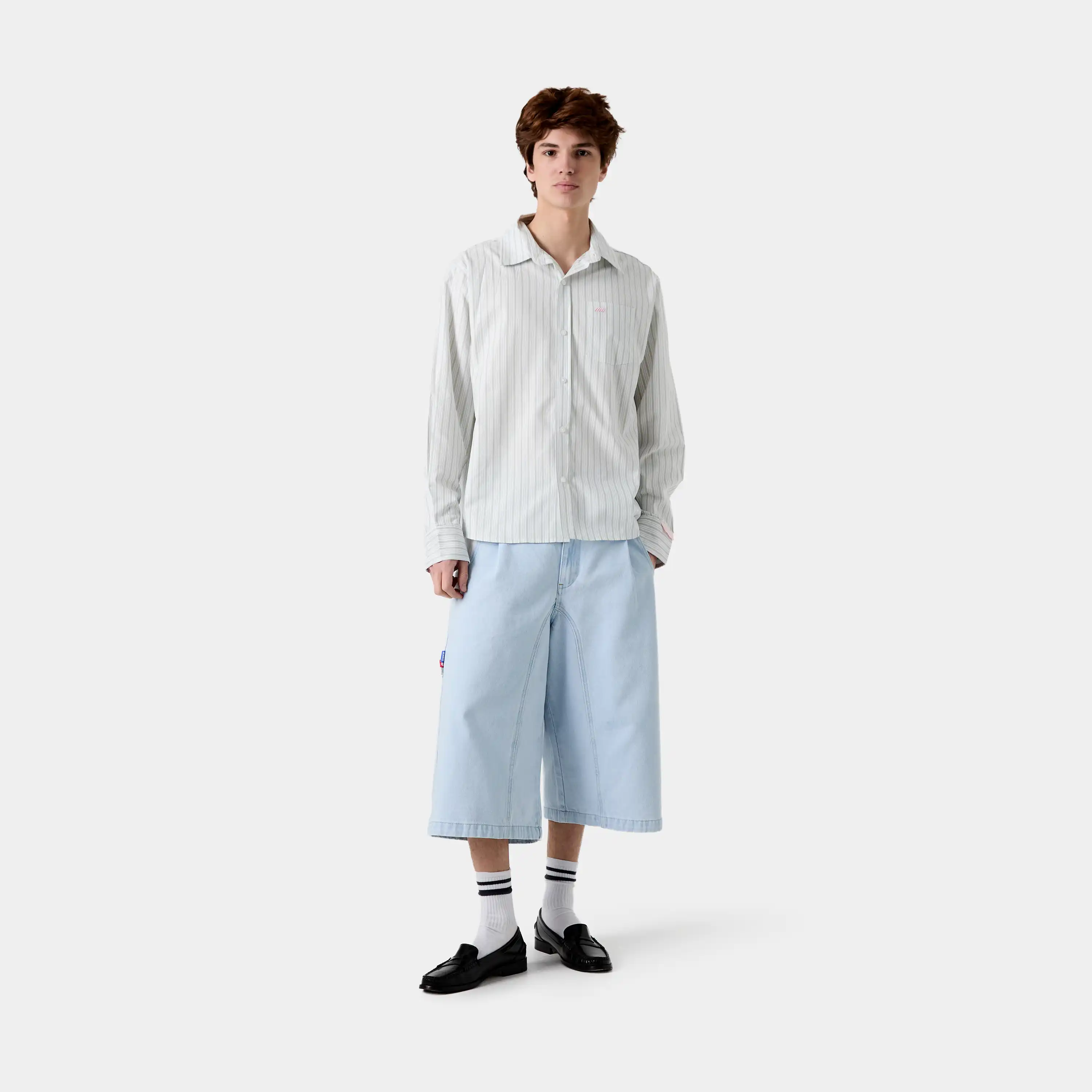 Faelled Green Boxy Shirt