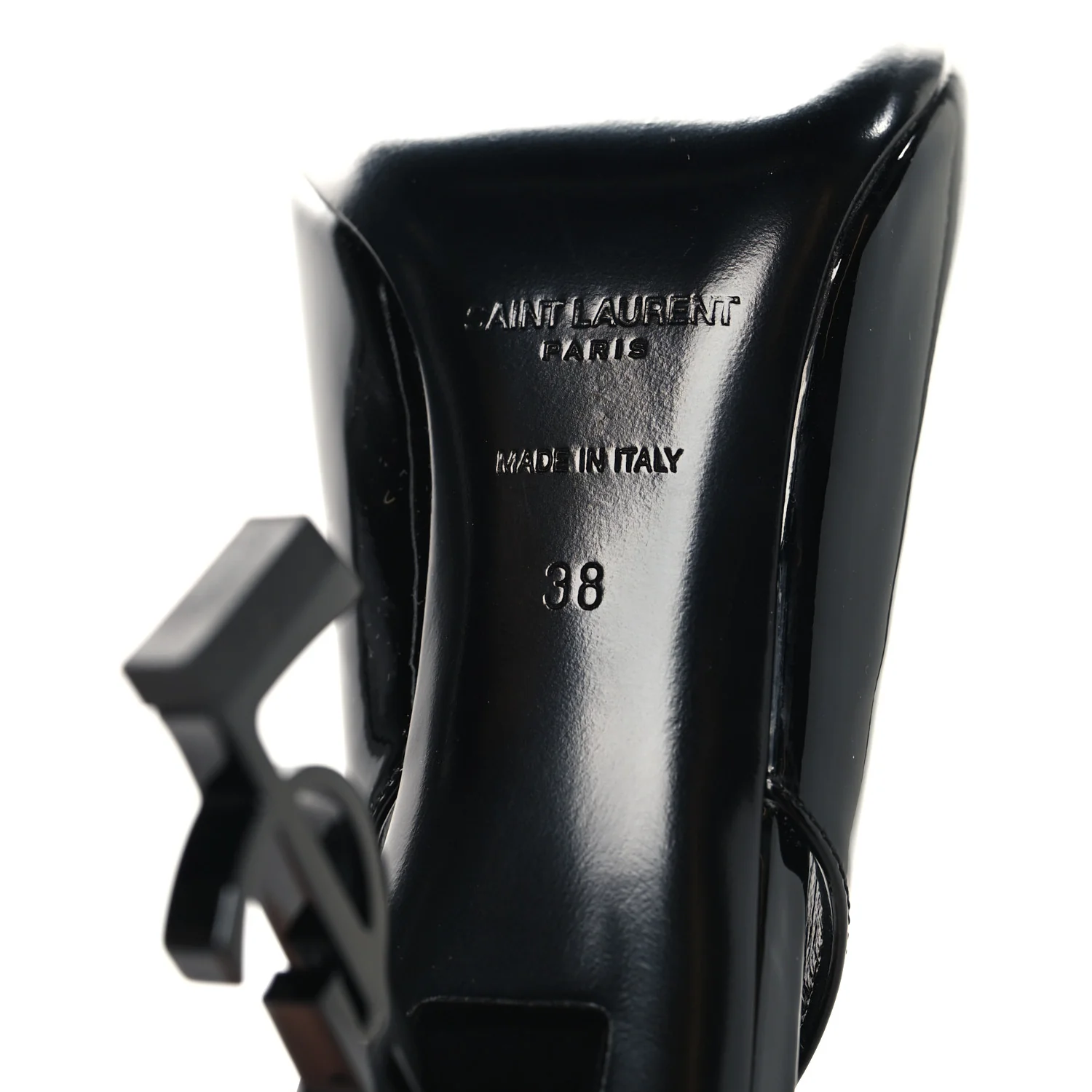 Patent Opyum 110 Slingback Pumps 38 Black