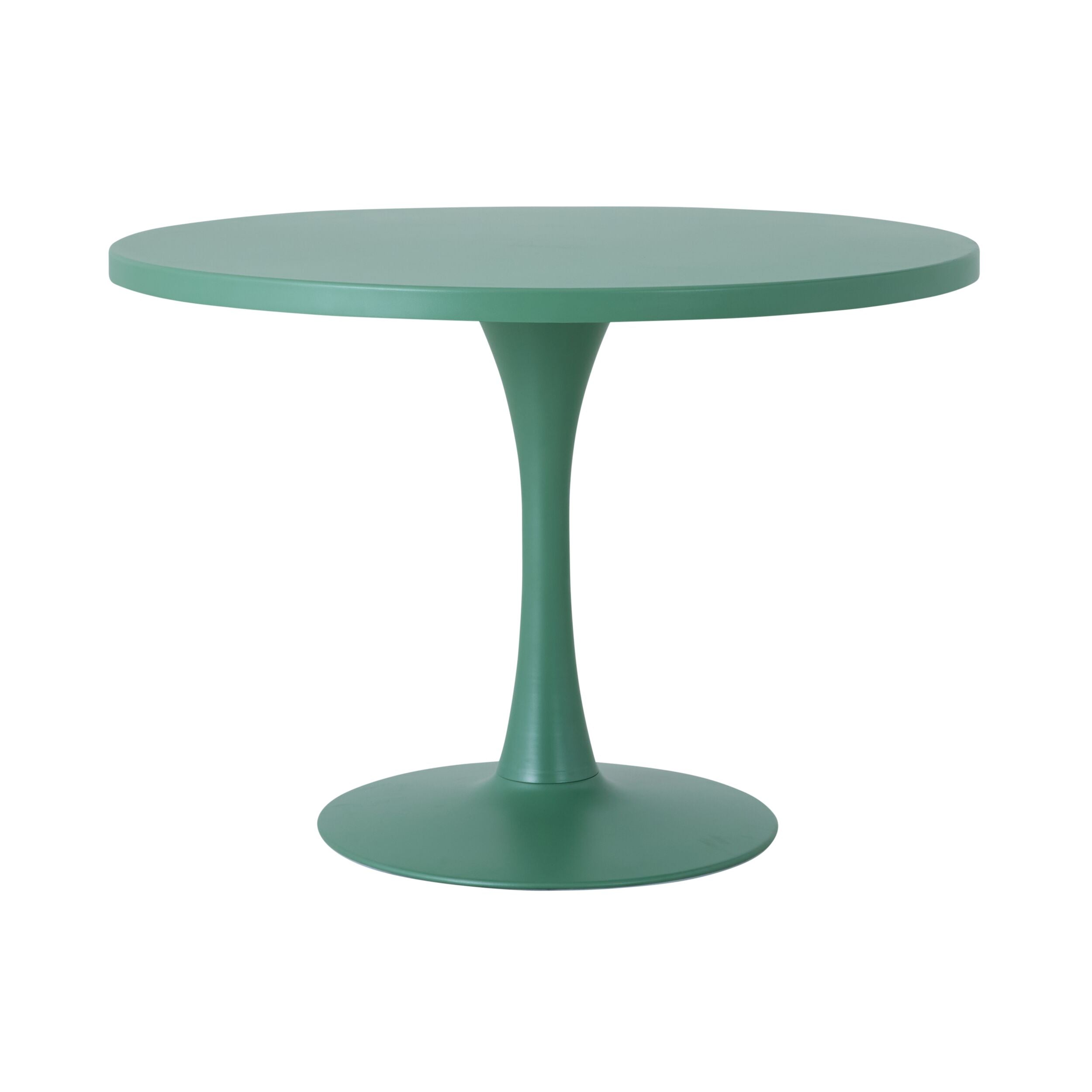 Tulip Dining Table 112cm Moss Green