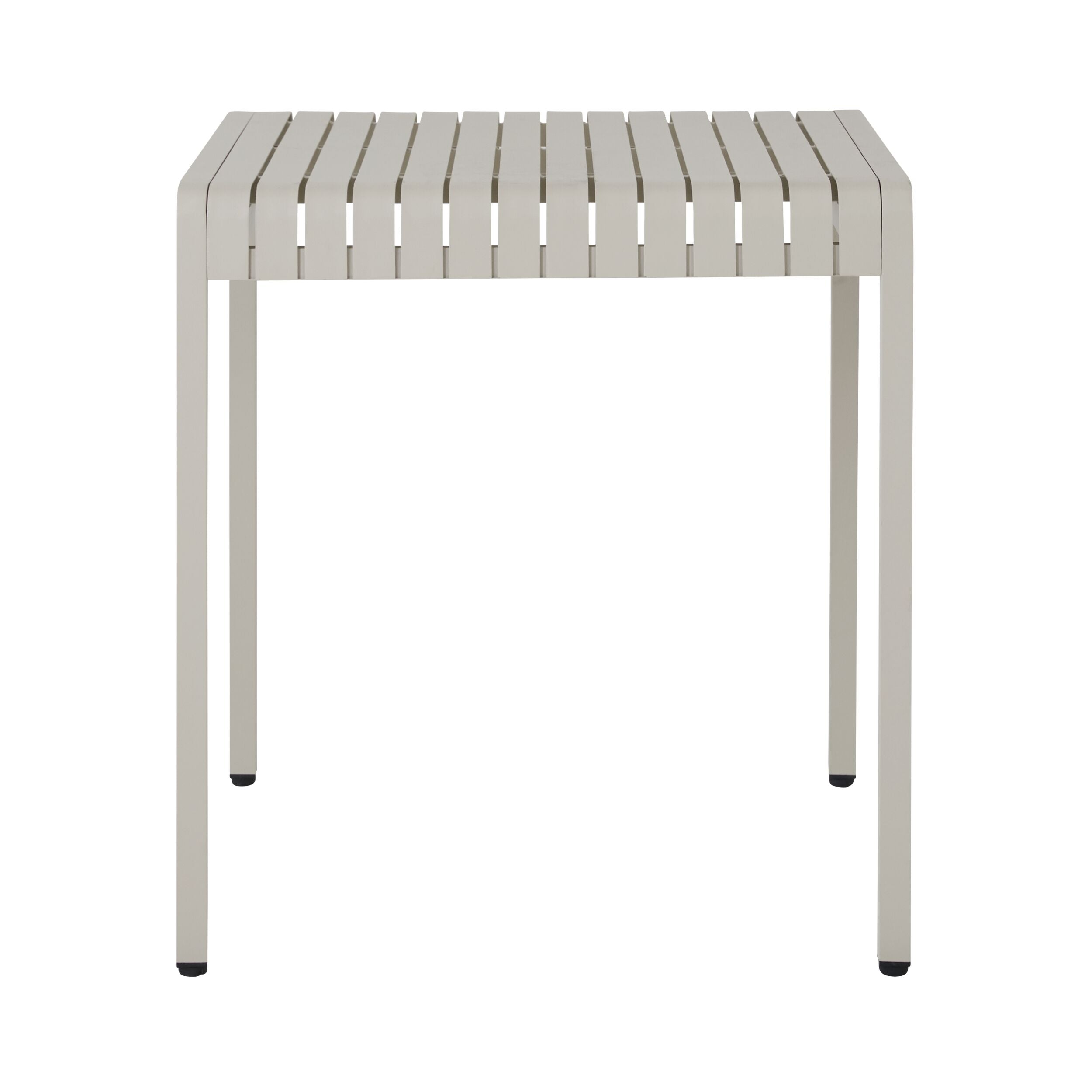 Tomi Aluminium Dining Table 70cm Taupe