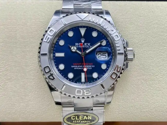 Rolex Yacht Master M126622-0002 Clean Factory Stainless Steel Strap