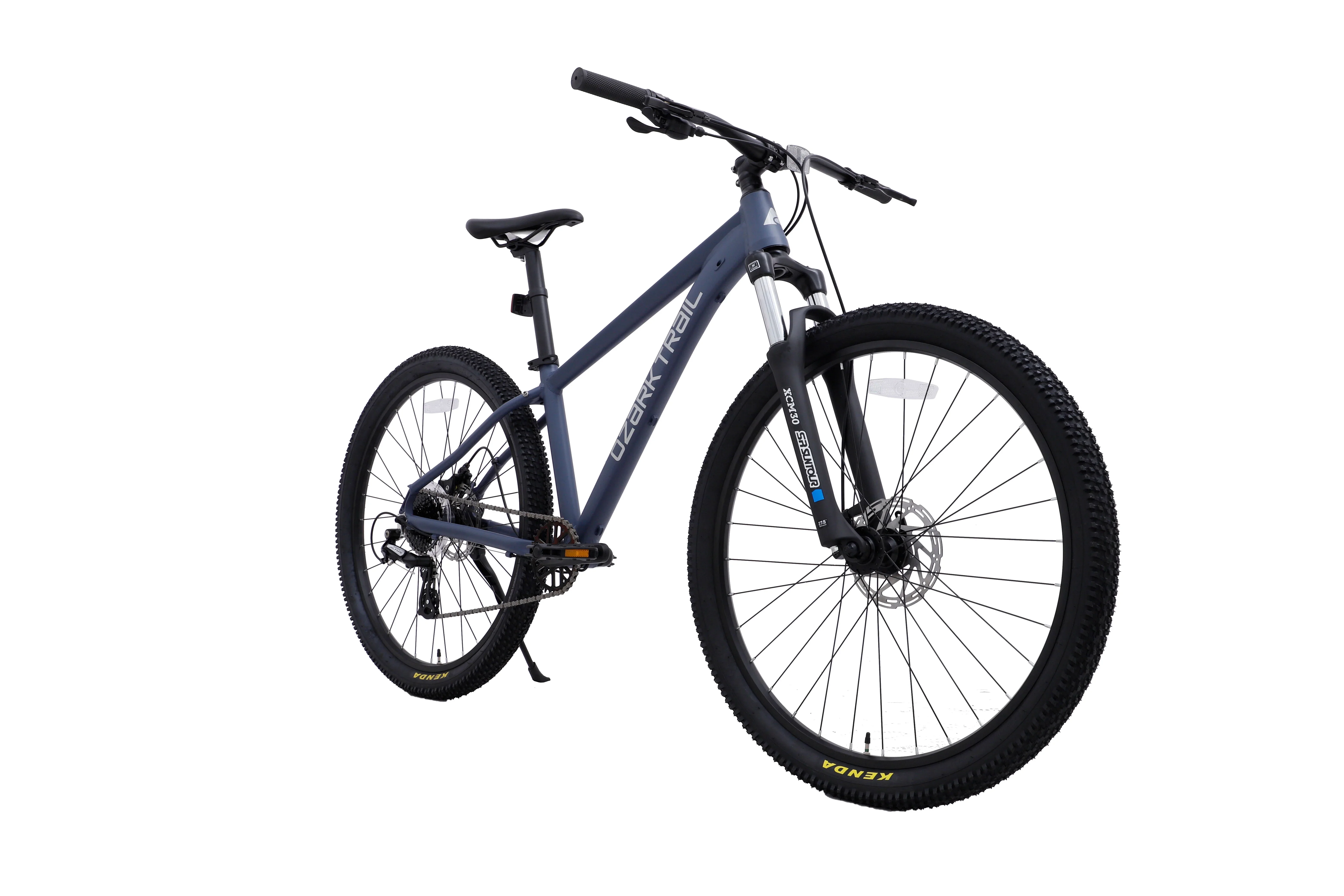 27.5 Ozark Trail M.2 Ridge Mountain Bike, Medium Frame, Fits Riders 5'3 - 5'8, Blue, Adult, Unisex