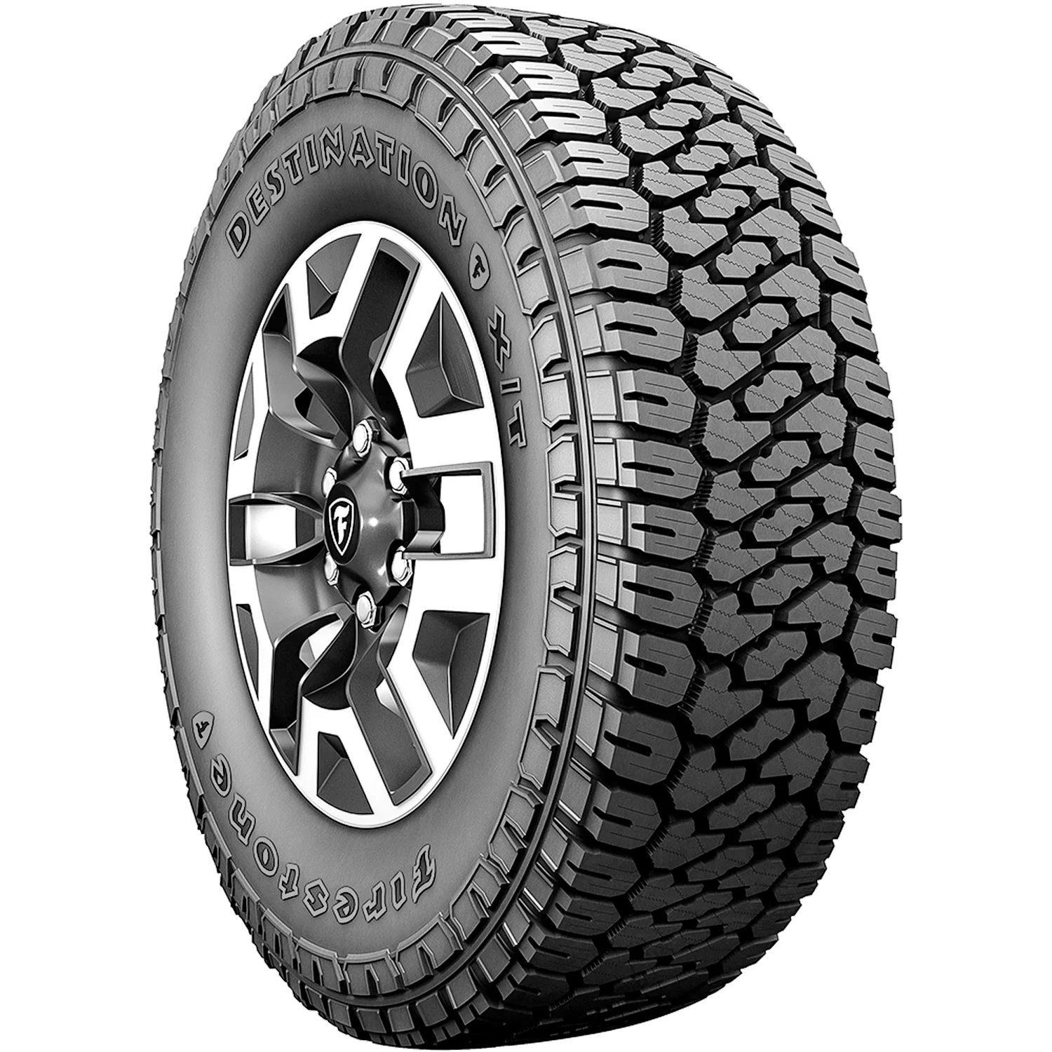Set of 4 (FOUR) Firestone Destination X/T LT 245/75R16 Load E 10 Ply XT Extreme Terrain Tires