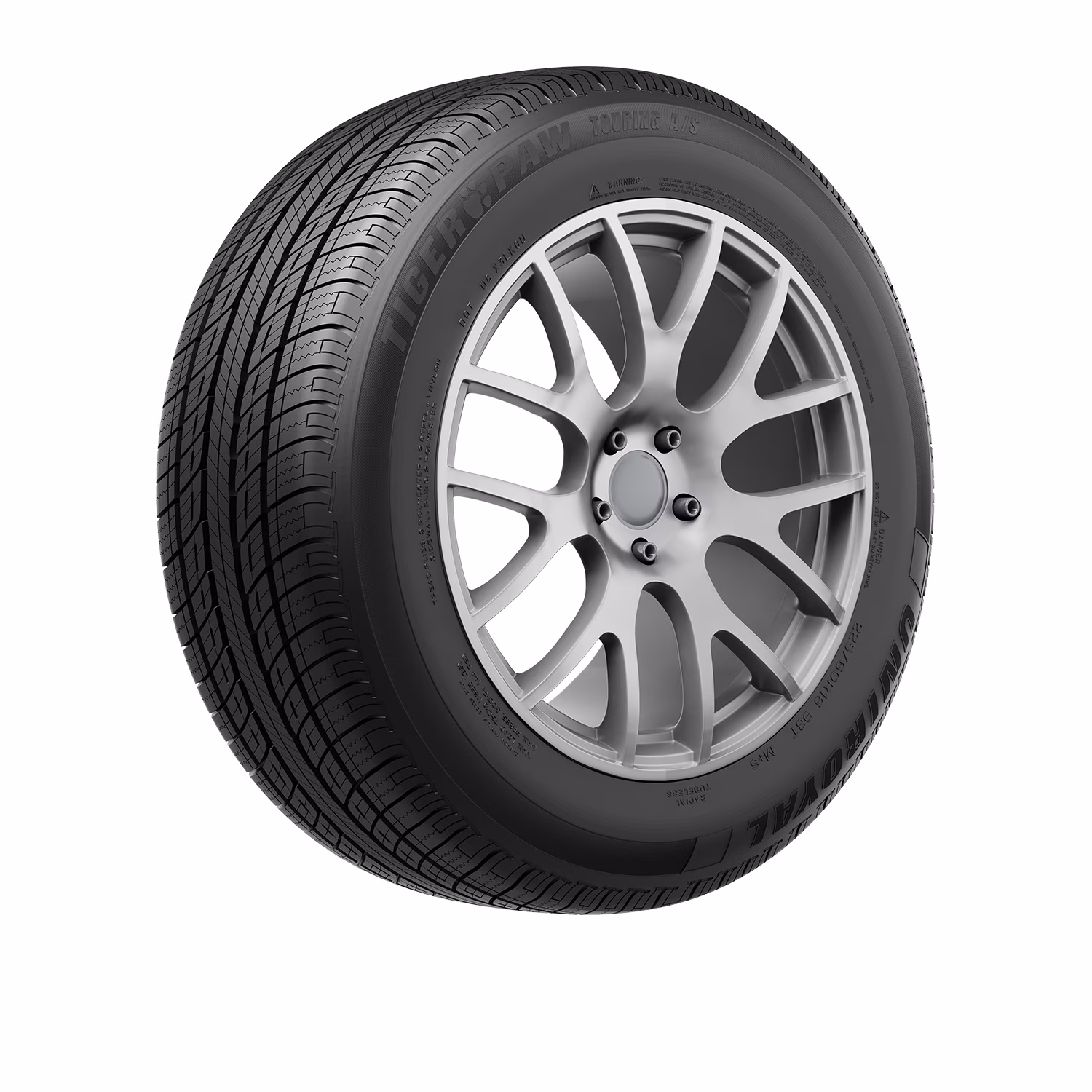 Uniroyal Tiger Paw Touring A/S All-Season 235/55R17 99H Passenger Tire