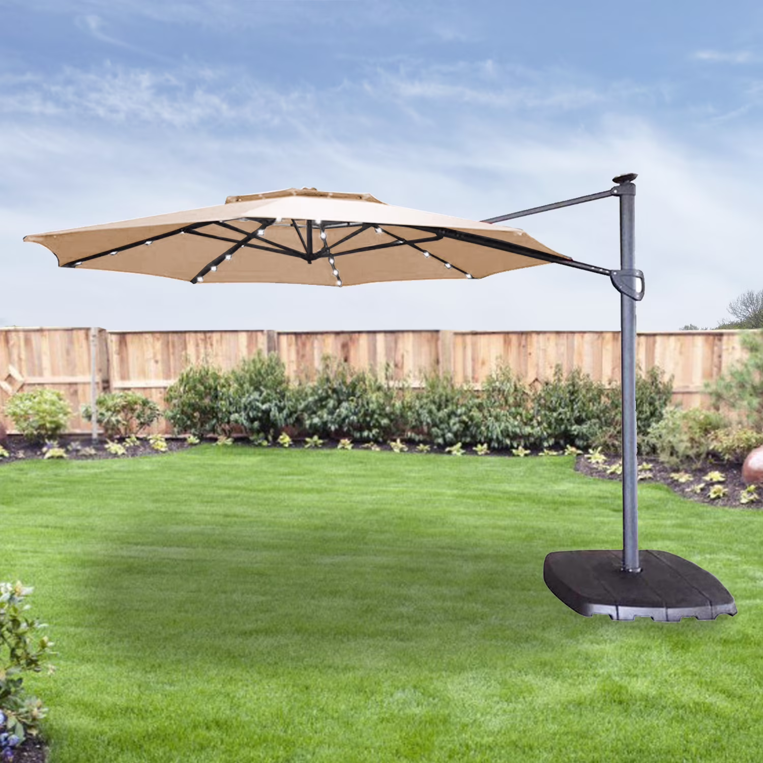 Replacement Canopy for the 11ft LED Umbrella, RipLock 500 REPLACEMENT CANOPY TOP ONLY METAL FRAME NOT INCLUDED