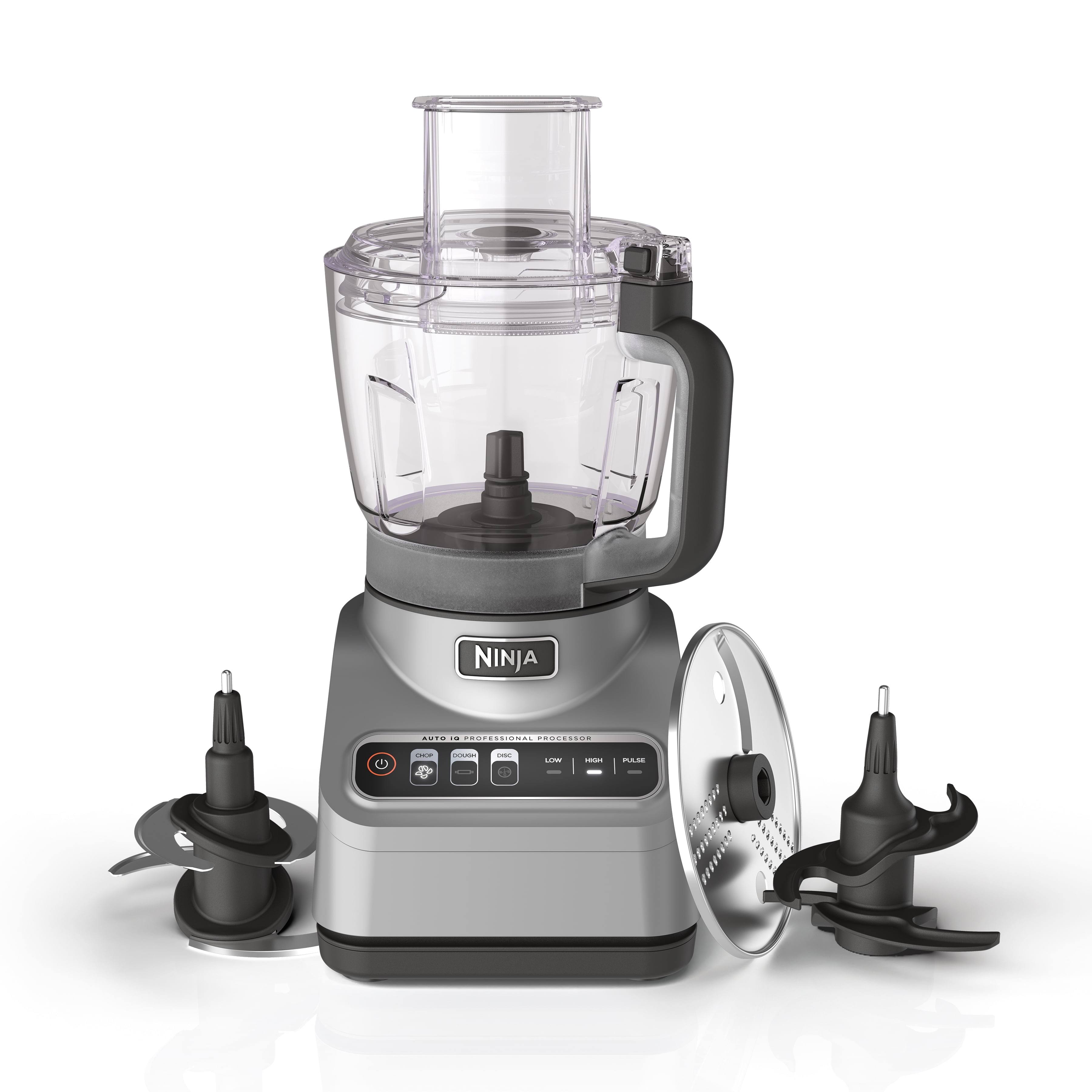 Ninja BN600 Professional Food Processor, 850 Watts, 9-Cup Capacity, Auto-iQ Preset Programs