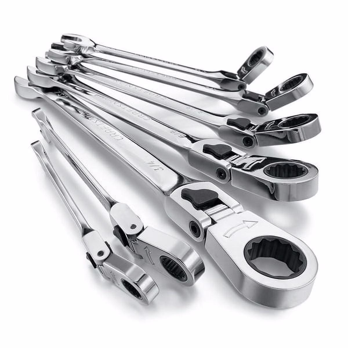 Craftsman 7-Piece Locking Flex Ratcheting Combination Wrench Set (1 Unit)