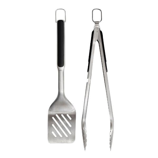 Sett grilltang og grillspade