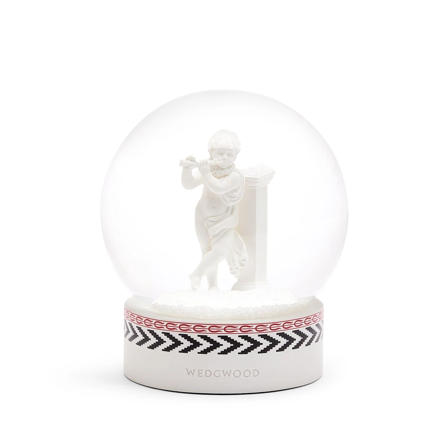 Christmas Cherub Snow Globe