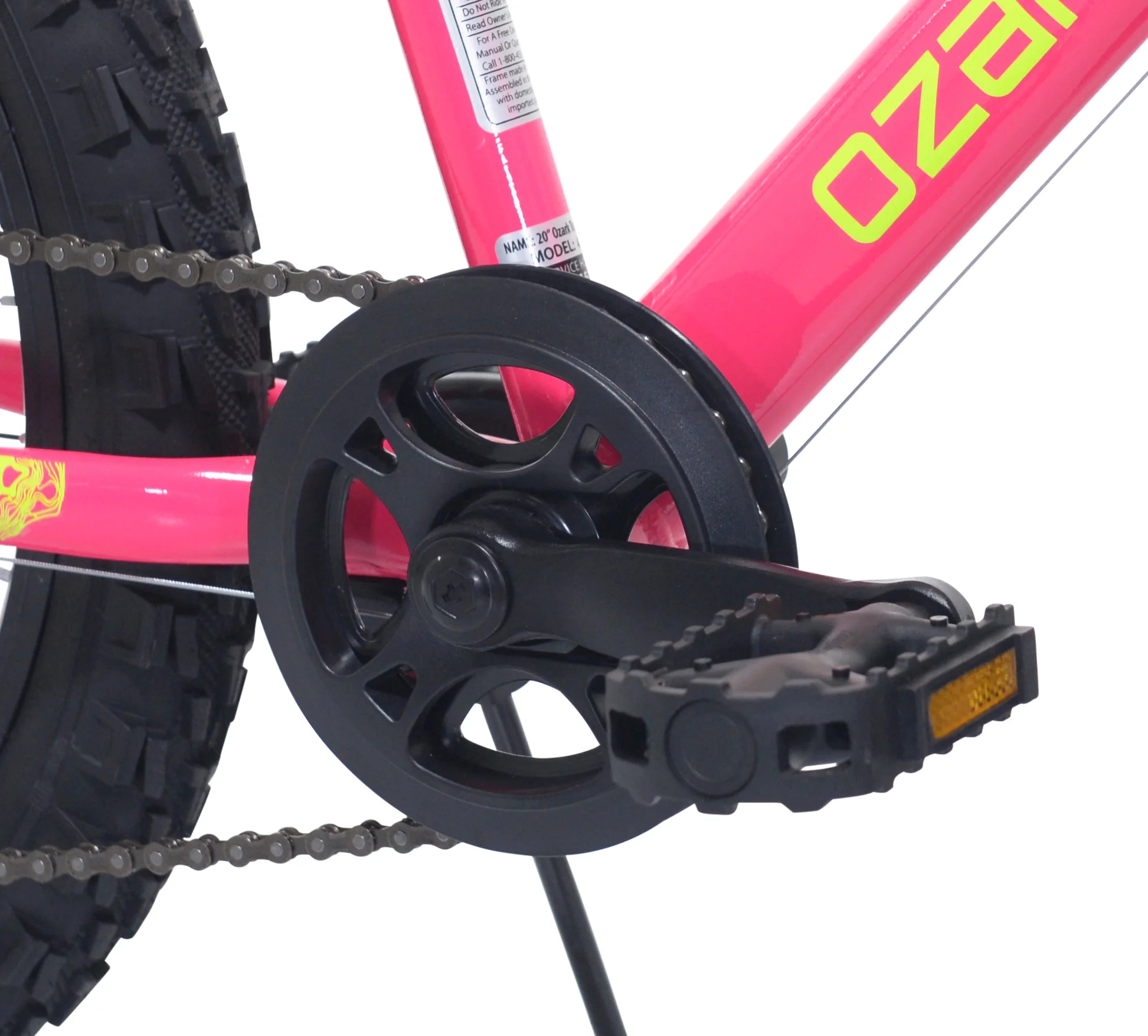 20" Vibe Mountain Bike, 7 Speed, Fits Rider 3'11"-4'4", Pink, Child/Tween/Teen, Unisex - Image 8