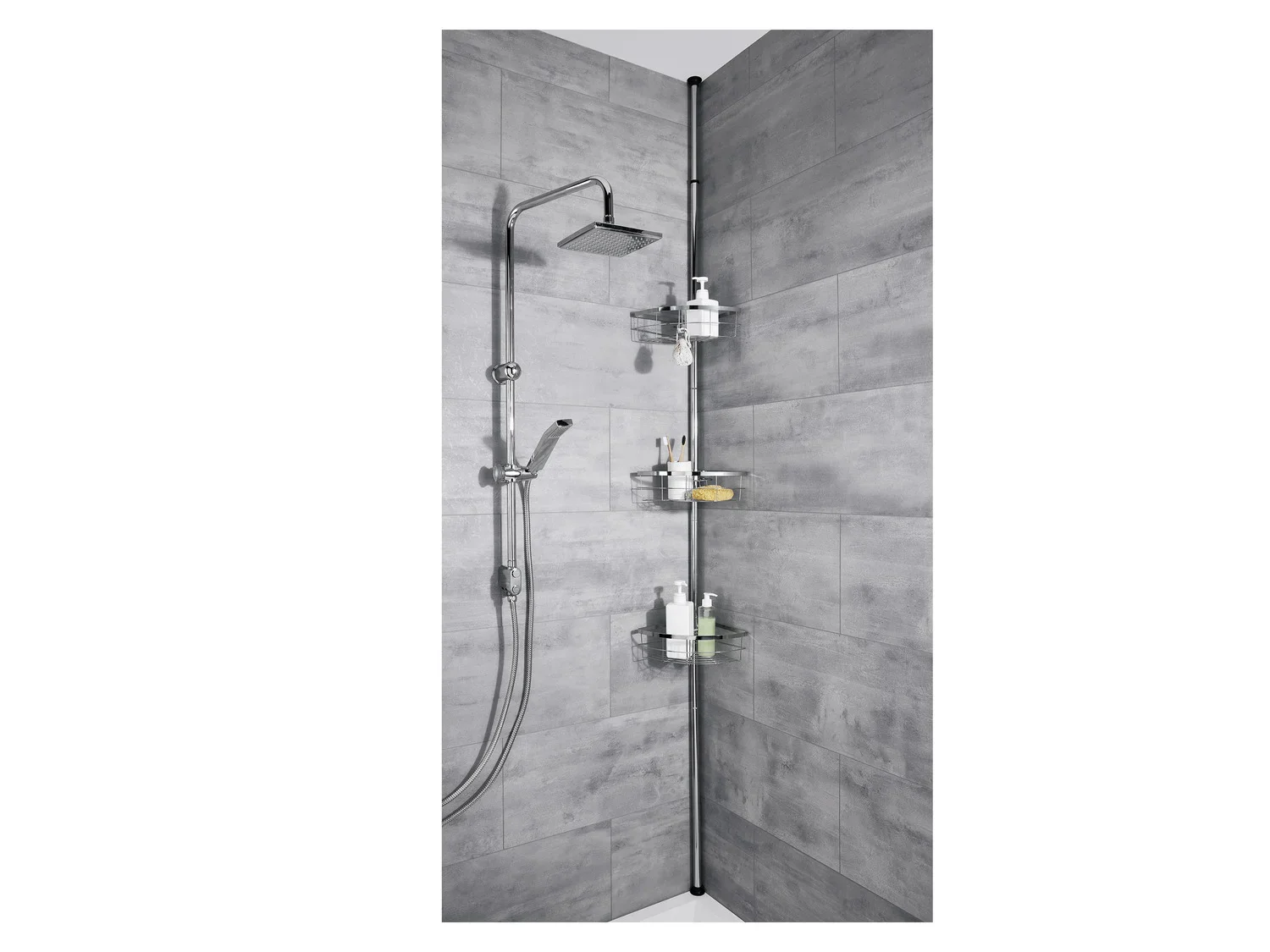 LIVARNO home Etagre de douche tlescopique