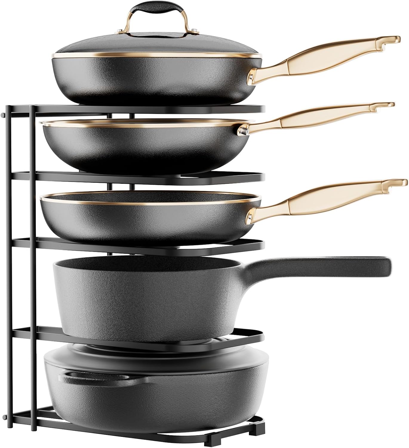 ORDORA 5-Tier Pot and Pan Organizer 13.6