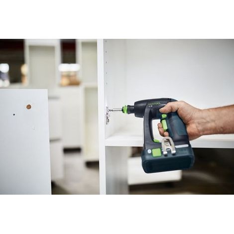 Festool – Perceuse-visseuse sans fil 18V – Moteur EC-TEC sans charbons – Couple 45Nm pour perçage métal – Coffret avec accessoires inclus — vue 3