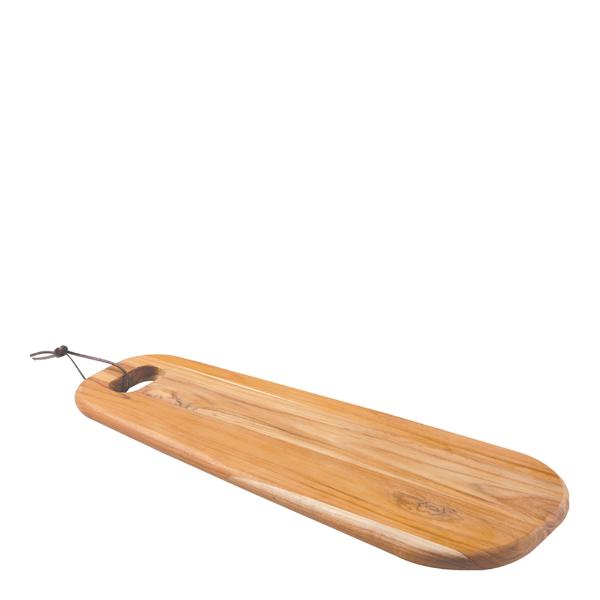Skjærefjøl i tre 48x19 teak