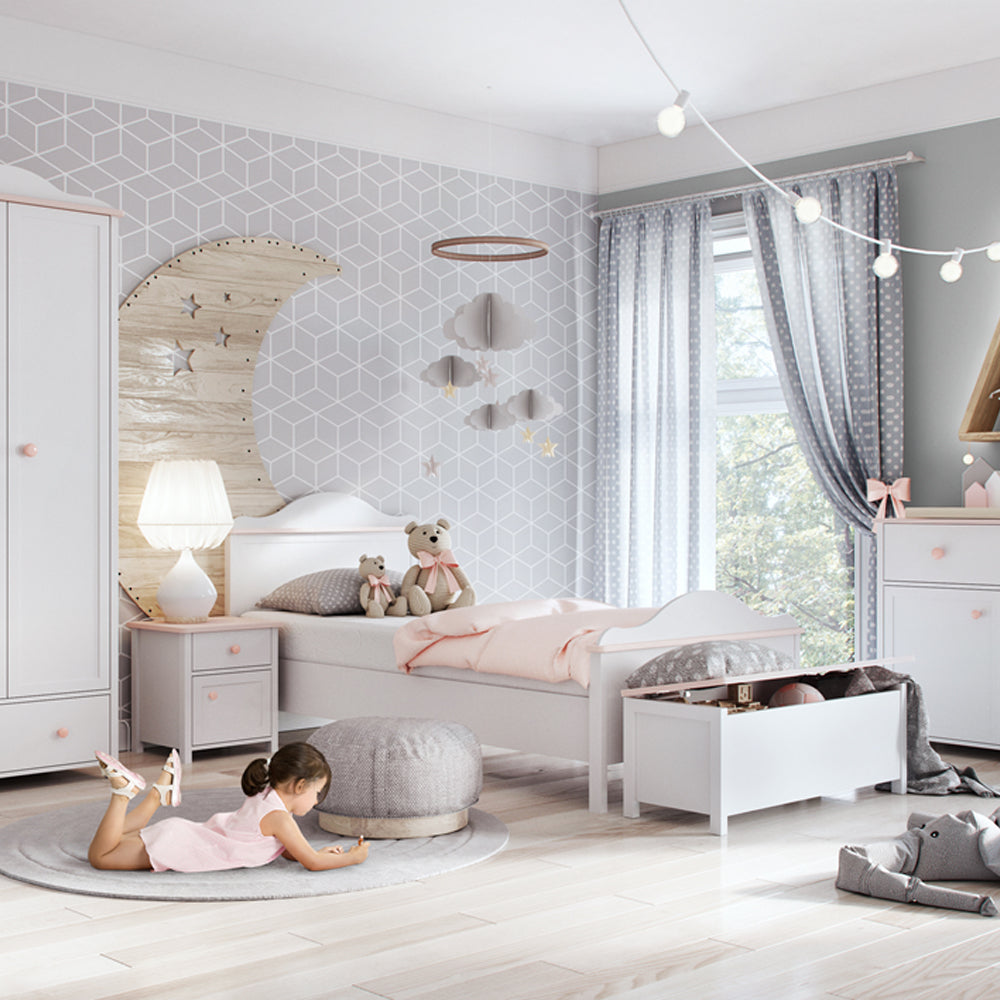 by fonQ Silda Kledingkast - Hang en Leggedeelte - Blush