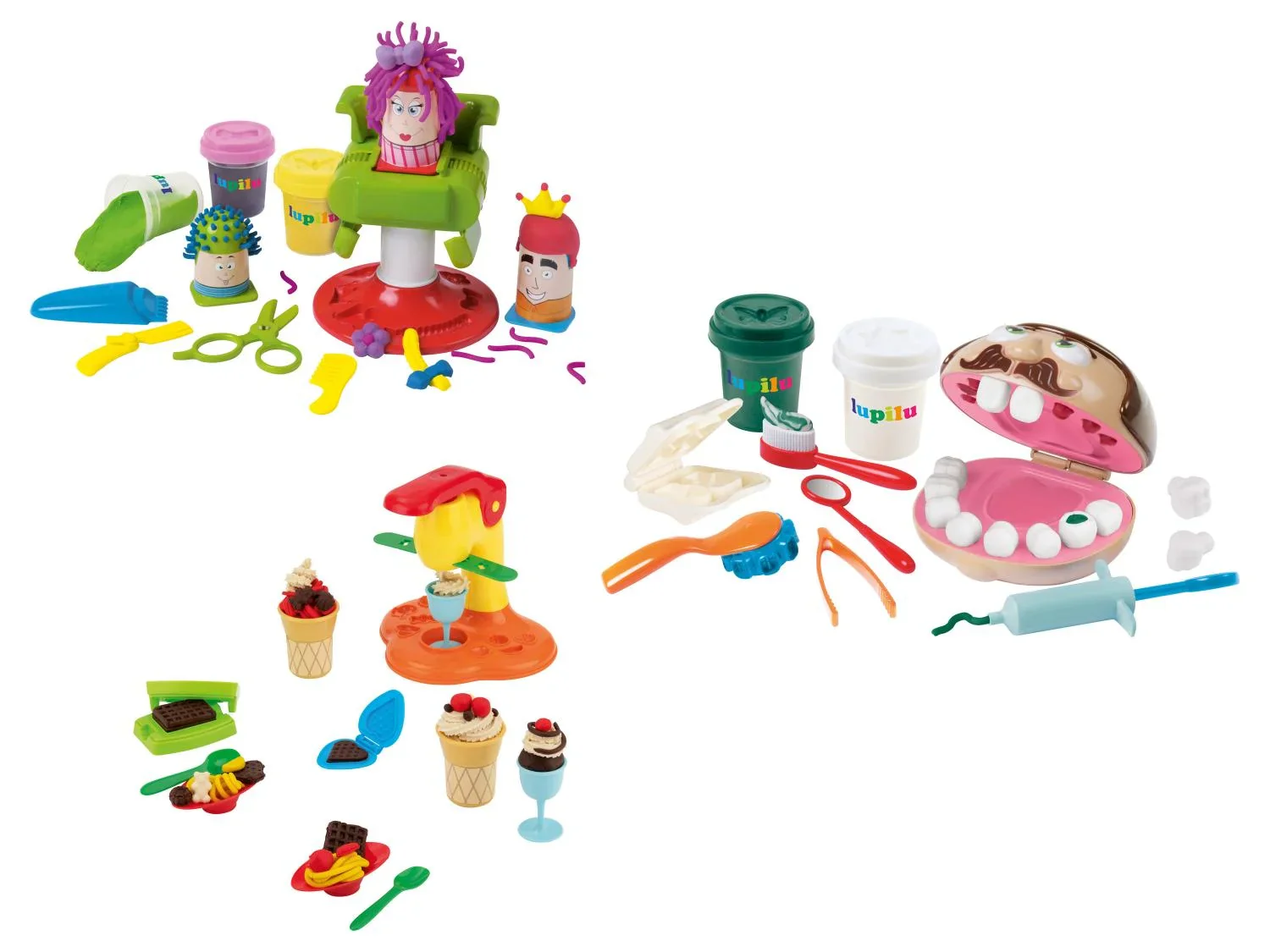 lupilu Set de pte  modeler