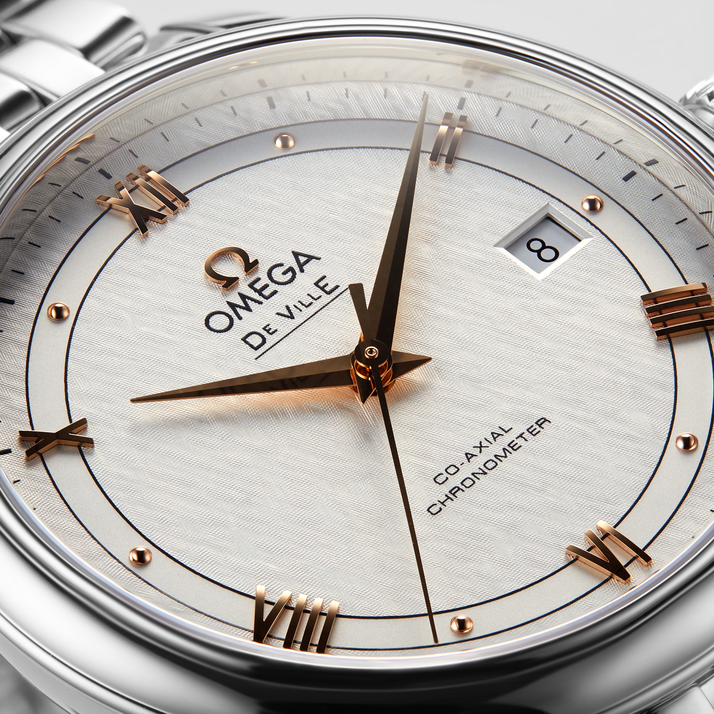 Omega De Ville Prestige Mens 39mm Automatic Co-Axial Date Mens Watch-P17331323