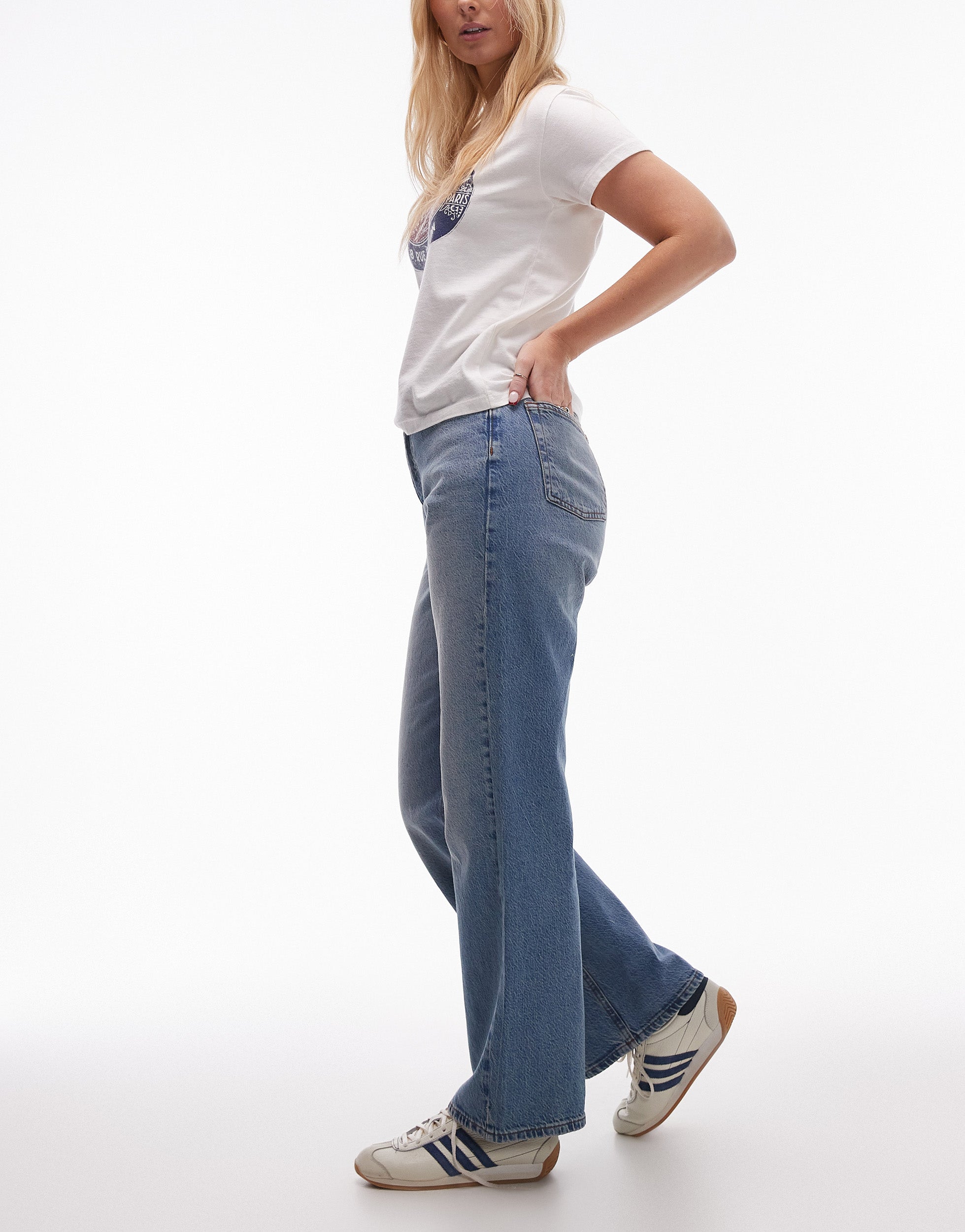 VERO MODA® TOPSHOP Mid rise Straight Fit Jeans