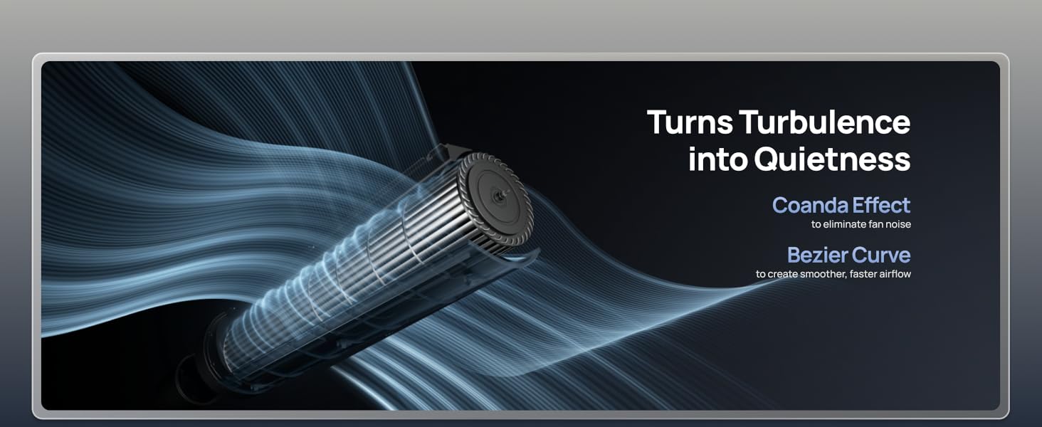fan for bedroom turns turbulence into quietness