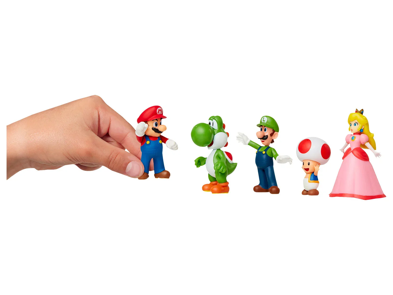 Nintendo Super Mario Coffret de figurines Mario et ses amis