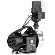 XtremepowerUS 1.6HP Portable Shallow Well Pump, 1268 GPH 120V With Controller, Stainless Steel, For Sprinkler, Irrigation, Garden, Lawn Water Transfer