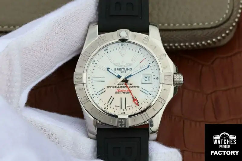 Breitling Avenger II GMT A3239011 / G778 / 153S GF Factory White Dial