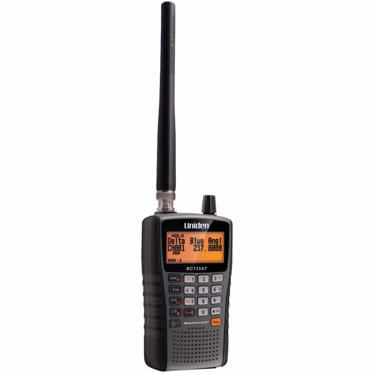 BC125AT 500-Alpha Tagged Channel Hand-Held Scanner