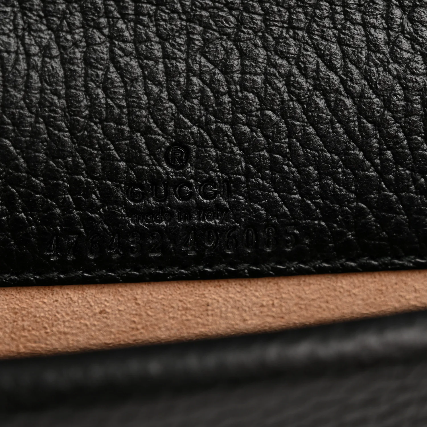 Calfskin Super Mini Dionysus Shoulder Bag Black
