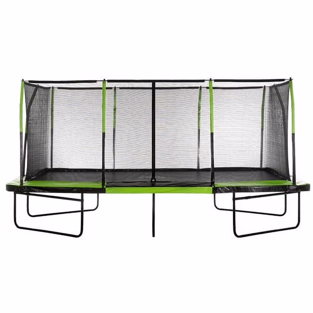 Upper Bounce Mega 10' x 17' Trampoline with Safety Enclosure