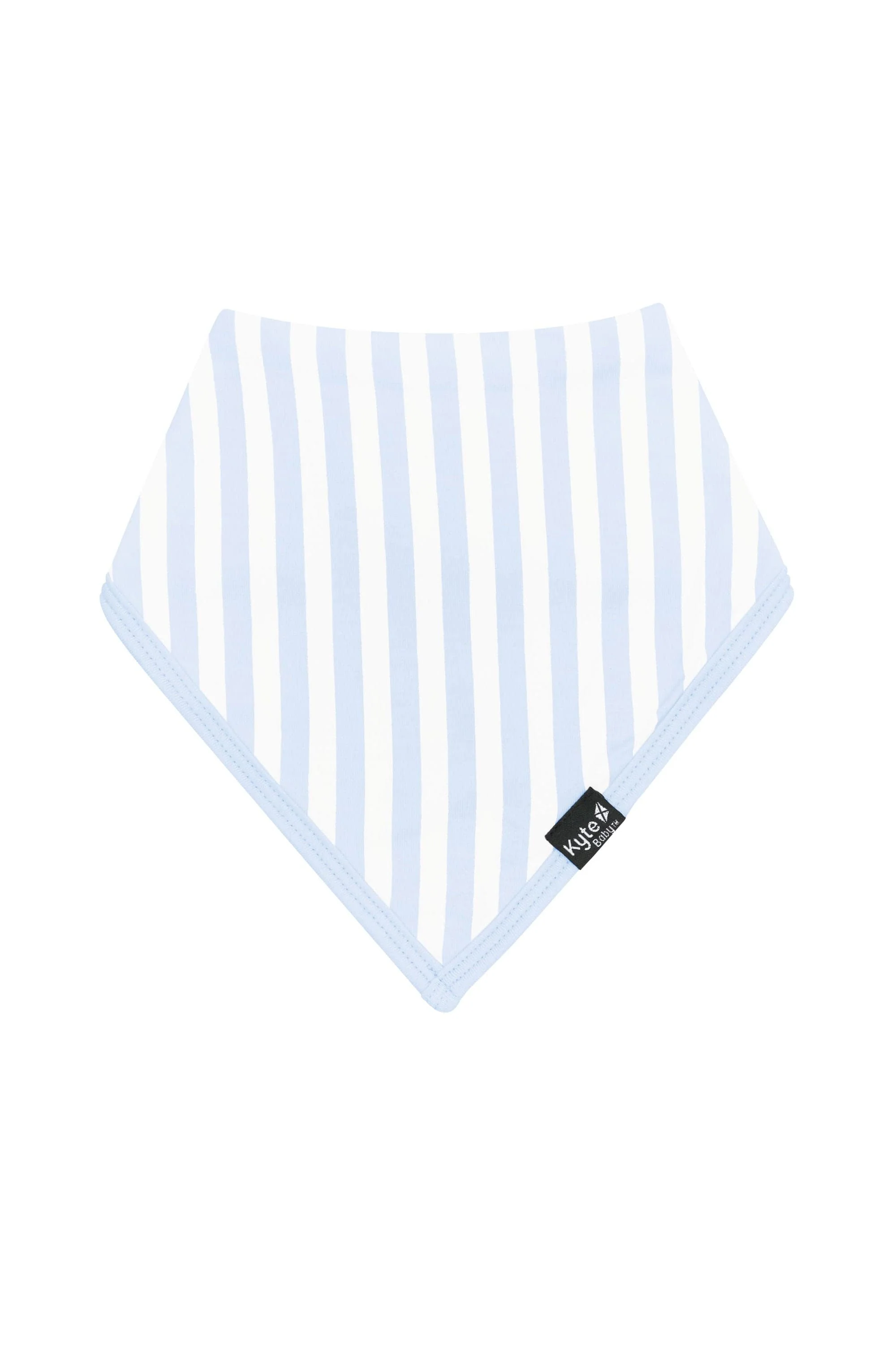 Bib in Small Mist Stripe